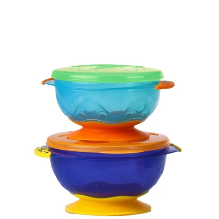 Nuby Muncheez Bowls with Suction Cup - 2 pcs