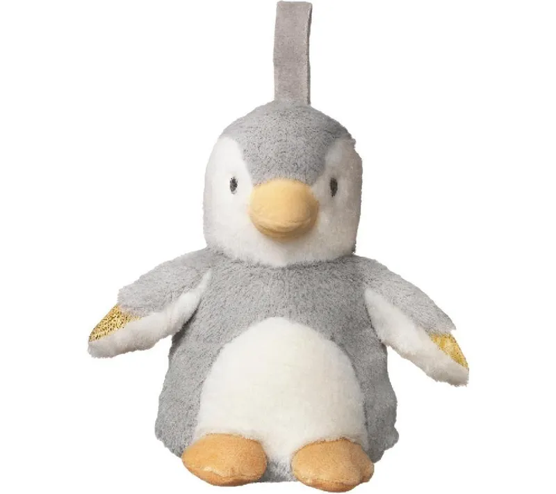 Nuby Penguin Light & Sound Baby Sleep Aid - Grey & White