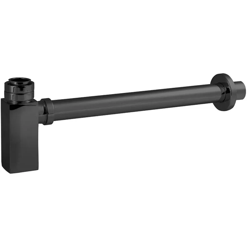 Nuie Square Minimalist Bottle Trap - Matt Black