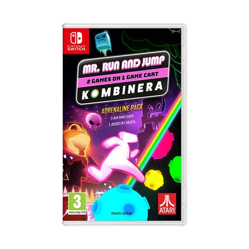 Numskull Mr. Run & Jump + Kombinera Adrenaline Pack - Switch