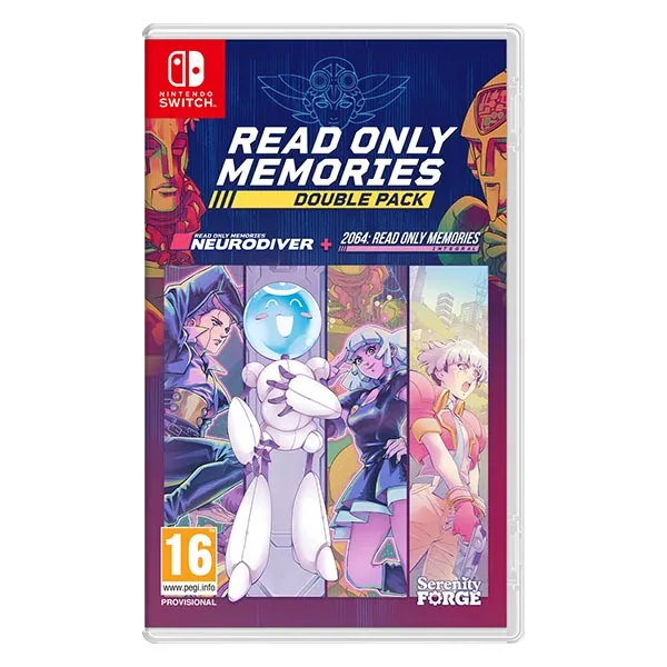 Numskull Read Only Memories: Double Pack (2064 & Neurodiver) - Switch