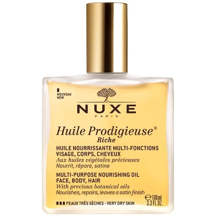 Nuxe Huile Prodigieuse Rich Oil Nourishing and Illuminator 100mL