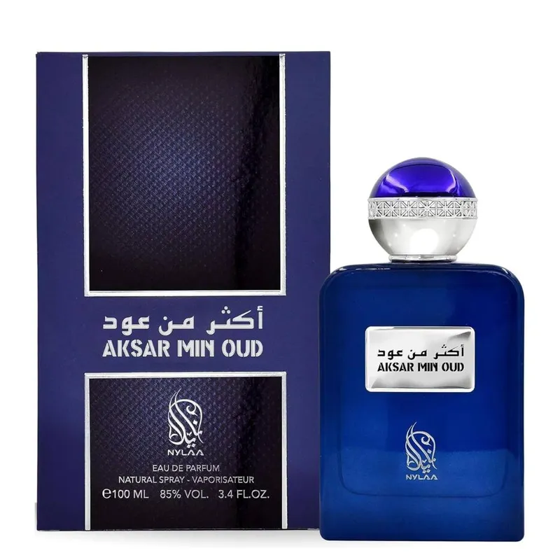 Nylaa Aksar Min Oud 100ml Eau de Parfum fragrance in Clear - Clear
