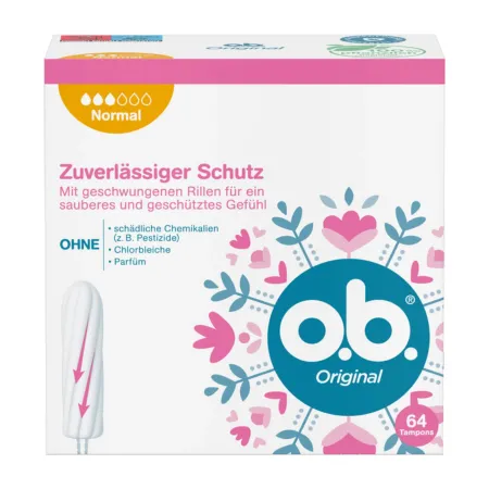 O.B. Original Normal Tampons - 64 pcs