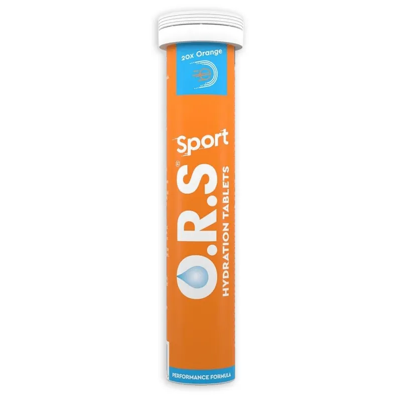 O.R.S Hydration Tablets Sport Orange Pack of 20