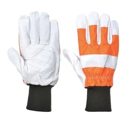 Oak Chainsaw Protective Glove (Orange) XL