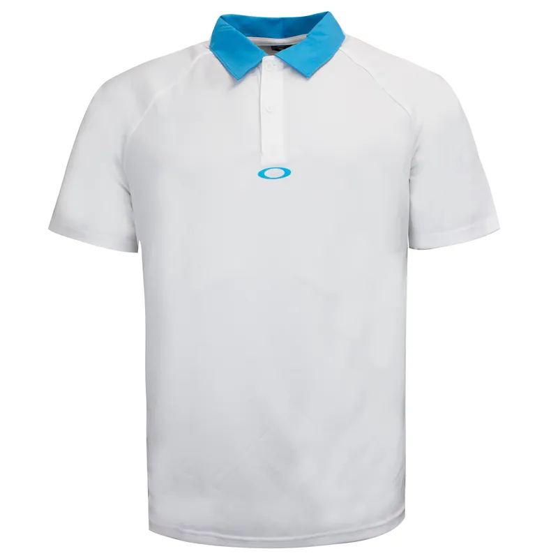 Oakley Men's White Casual Polo Shirt Size: Small White S