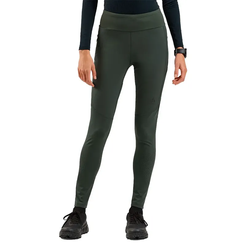 Odlo Zeroweight Warm Reflective Leggings Urban Chic L Women