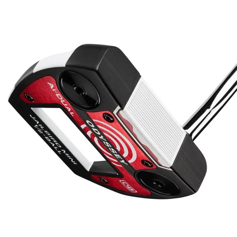 Odyssey Ai-Dual Jailbird Mini 1/2 Ball Golf Putter