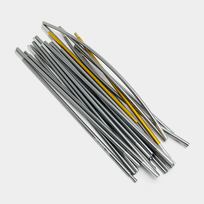 Oex Bandicoot II UL Pole Set, Silver One Size