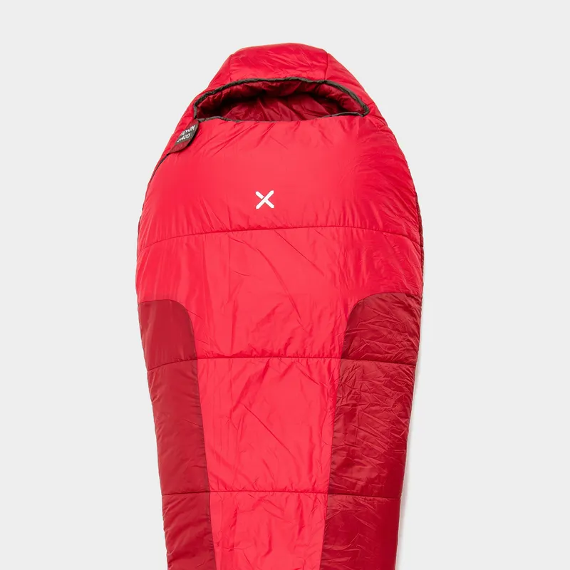 Oex Fathom EV 400 Sleeping Bag, Red One Size