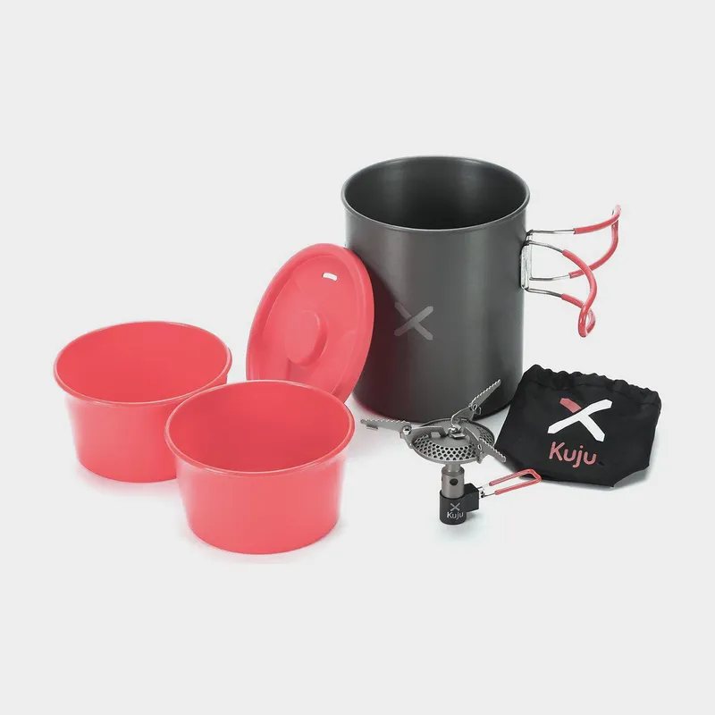 Oex Kuju Micro Stove Set Silver