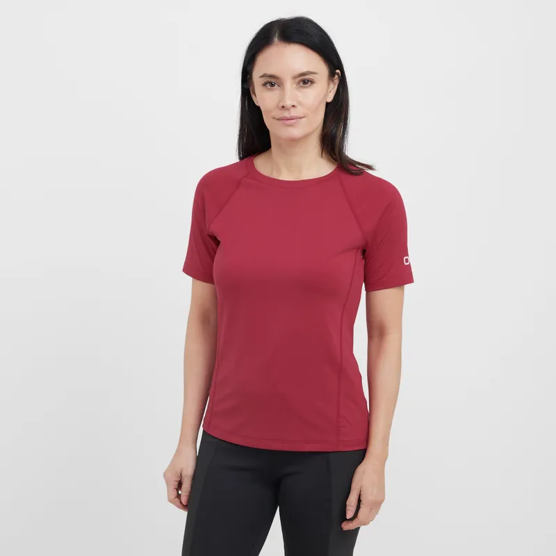 Oex Women's Breeze II T-Shirt Red