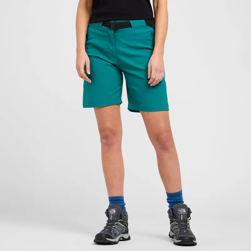 Oex Women's Stretch Shorts, Green 8
