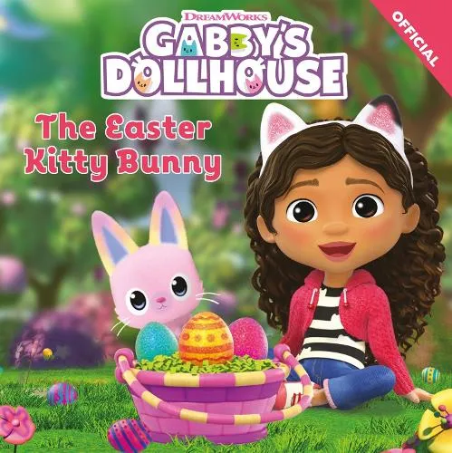 Official Gabby's Dollhouse DreamWorks Gabby's Dollhouse: The Easter Kitty Bunny