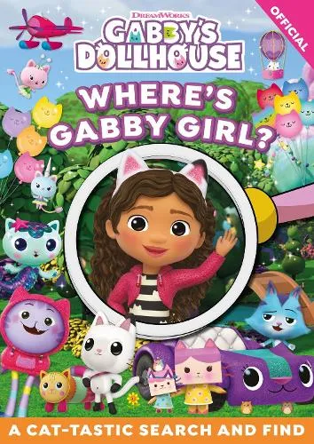 Official Gabby's Dollhouse DreamWorks Gabby's Dollhouse: Where's Gabby Girl?