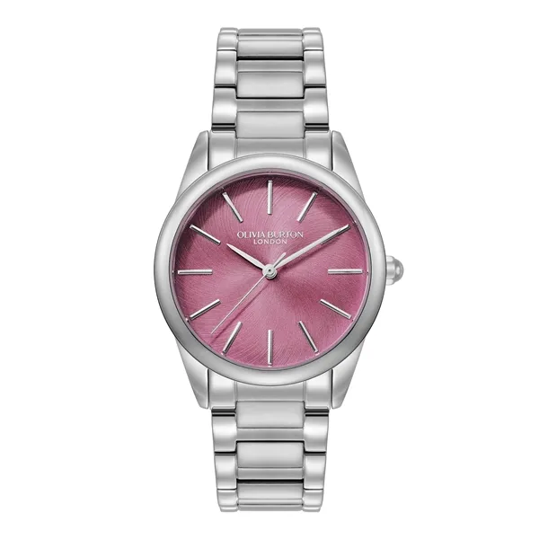 Olivia Burton Ladies Intensity Pink Dial Watch 24000237
