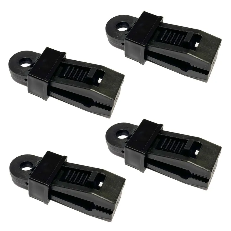 Olpro Tent Groundsheet Pegging Clamps Pack Of 4 Multicolor