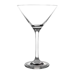 Olympia Bar Collection Crystal Martini Glasses 275ml (6 pack)