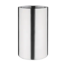 Olympia Brushed Stainless Steel Wine & Champagne Cooler