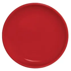 Olympia Cafe Coupe Plate Red - 205mm 8" (Box 12)