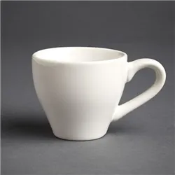 Olympia Cafe Espresso Cup White 100ml 3.38fl oz (12 Pack)