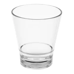 Olympia Kristallon Polycarbonate Stacking Tumblers - Clear 350ml 6 Pk