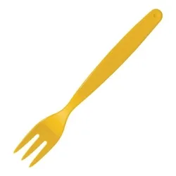 Olympia Kristallon Polypropylene Forks Yellow (12 pack)