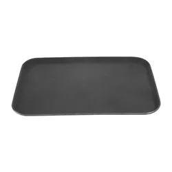 Olympia Kristallon Rectangular Tray Black Fibreglass 405x560mm