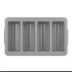 Olympia Kristallon Stackable PP Large Cutlery Tray
