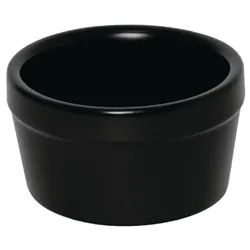 Olympia Mediterranean Ramekins Black 77mm (6 Pack)