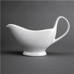 Olympia Whiteware Gravy Boats 340ml 12oz (6 pack)