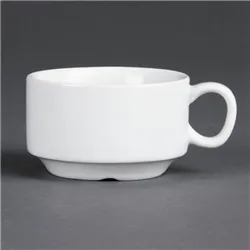 Olympia Whiteware Stacking Espresso Cups 85ml 3oz (12 pack)