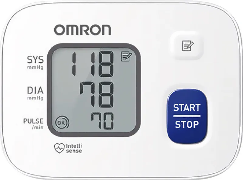 Omron RS2 Upper arm Blood Pressure Monitor, White