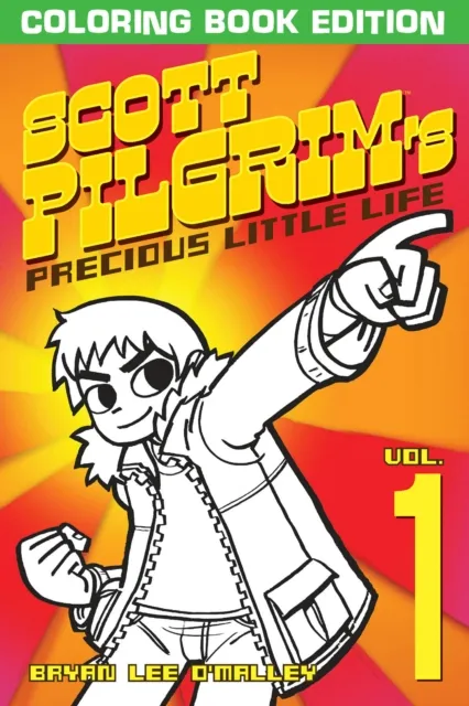 Oni Press,US Scott Pilgrim'S Precious Little Life Coloring Book