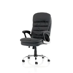 Ontario Black PU Chair