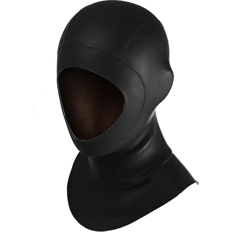 Orca Neoprene Hood Black Silver S unisex