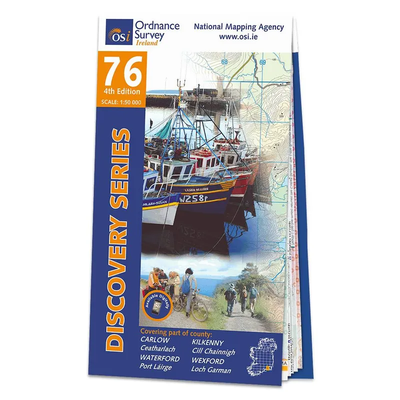 Ordnance Survey Ireland Carlow, Kilkenny, Waterford, Wexford