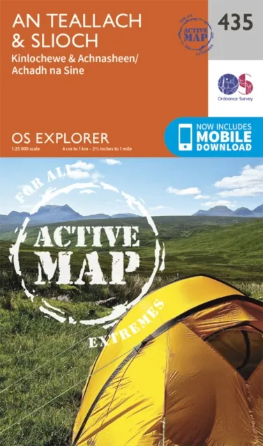 Ordnance Survey An Teallach and Slioch
