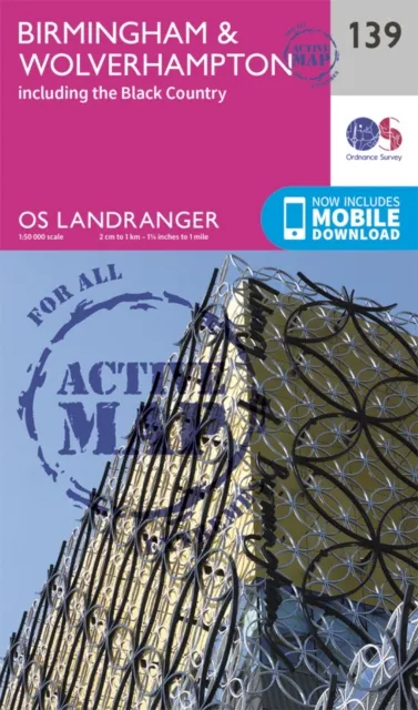 Ordnance Survey Birmingham & Wolverhampton