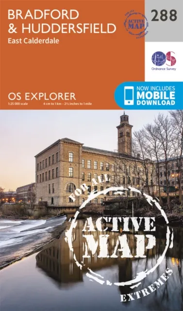 Ordnance Survey Bradford and Huddersfield