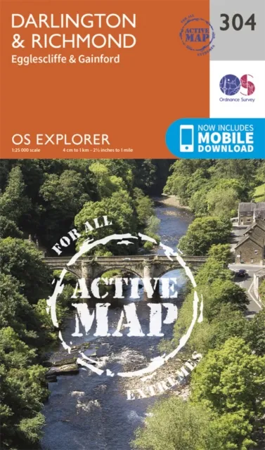 Ordnance Survey Darlington And Richmond
