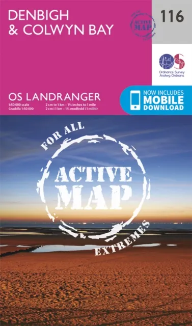 Ordnance Survey Denbigh & Colwyn Bay