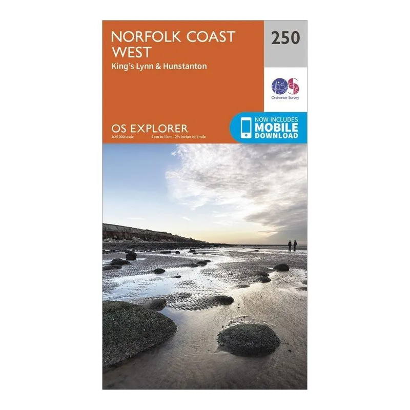 Ordnance Survey Norfolk Coast West
