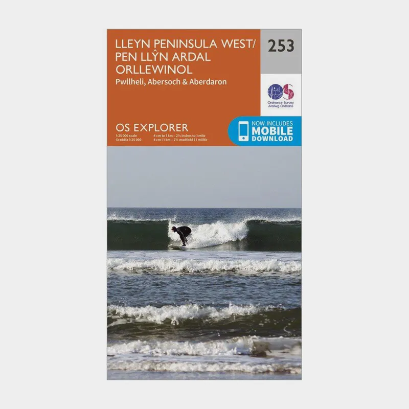 Ordnance Survey Lleyn Peninsula West
