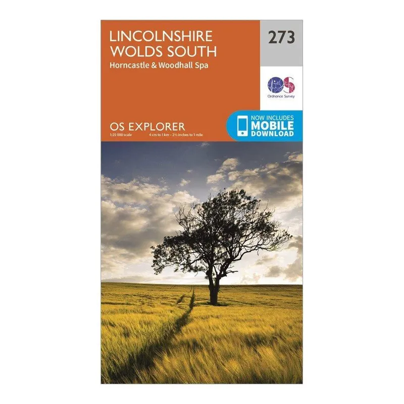 Ordnance Survey Lincolnshire Wolds South