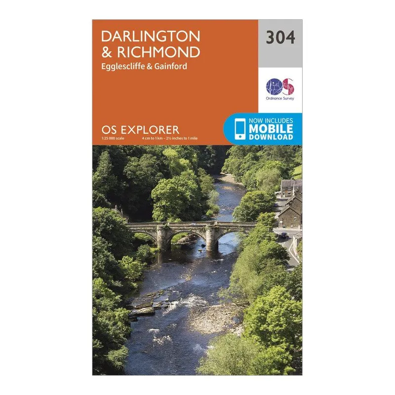 Ordnance Survey Darlington and Richmond
