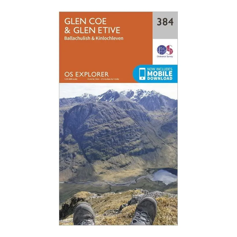 Ordnance Survey Glen Coe