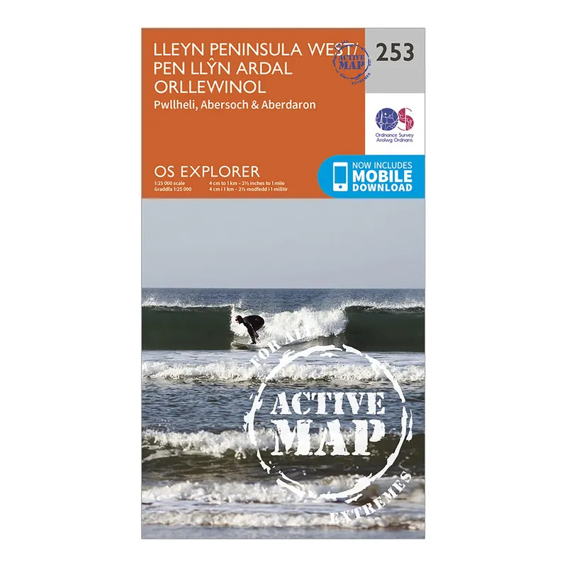 Ordnance Survey Lleyn Peninsula West