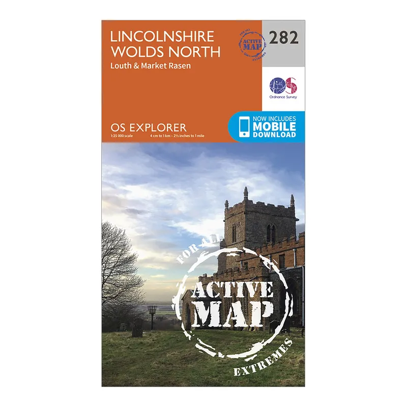 Ordnance Survey Lincolnshire Wolds North
